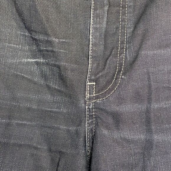 ELIE TAHARI Womens Jeans Sz 10 Dark Mid Rise Wash Pockets Rodeo Western Country - Picture 14 of 16